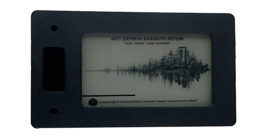 Afet Kara Kutu Sistemi