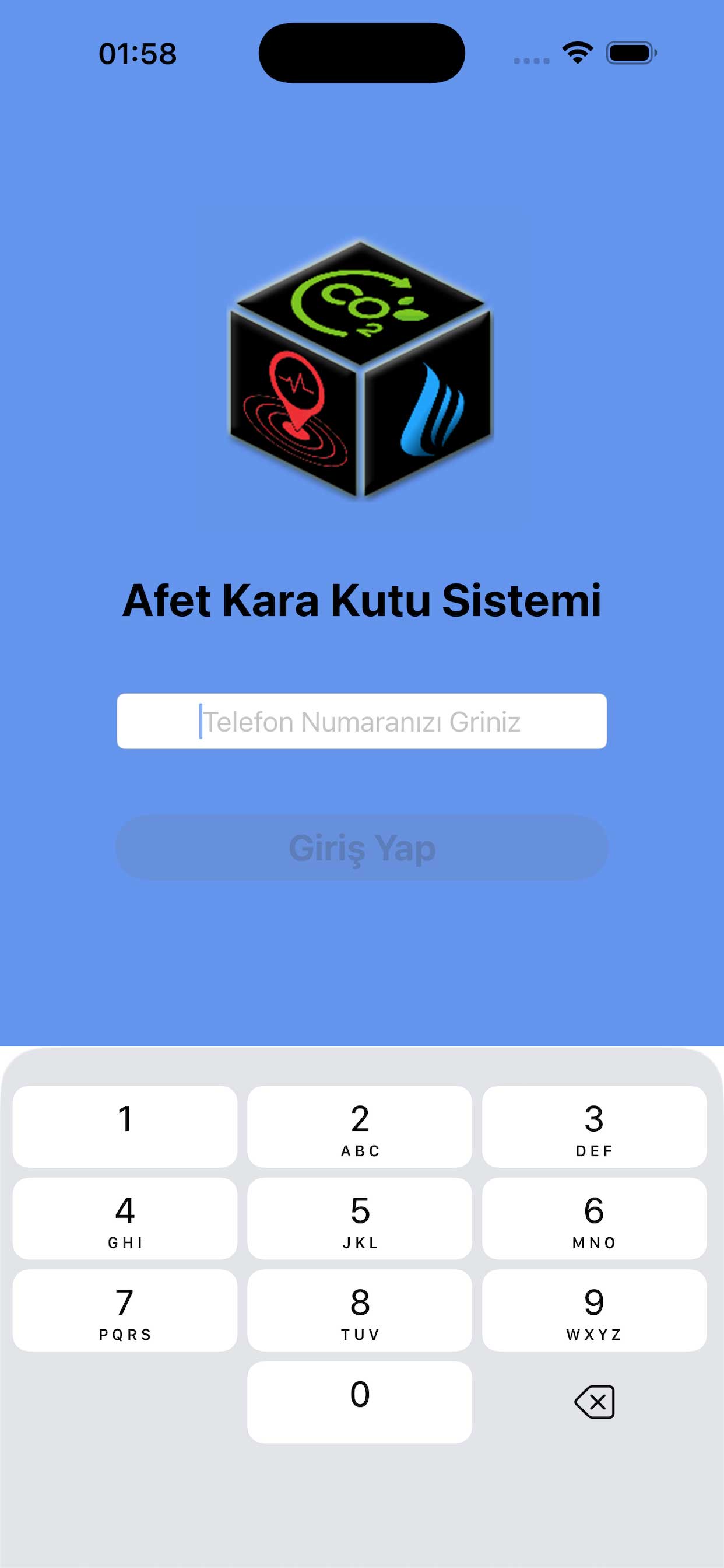 Afet Kara Kutu Sistemi